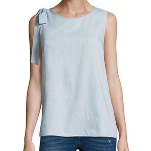 Libby Edelman striped top with bow